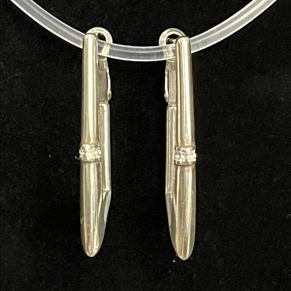Brighton Geometric Hoop Earrings - Picture 2 of 9
